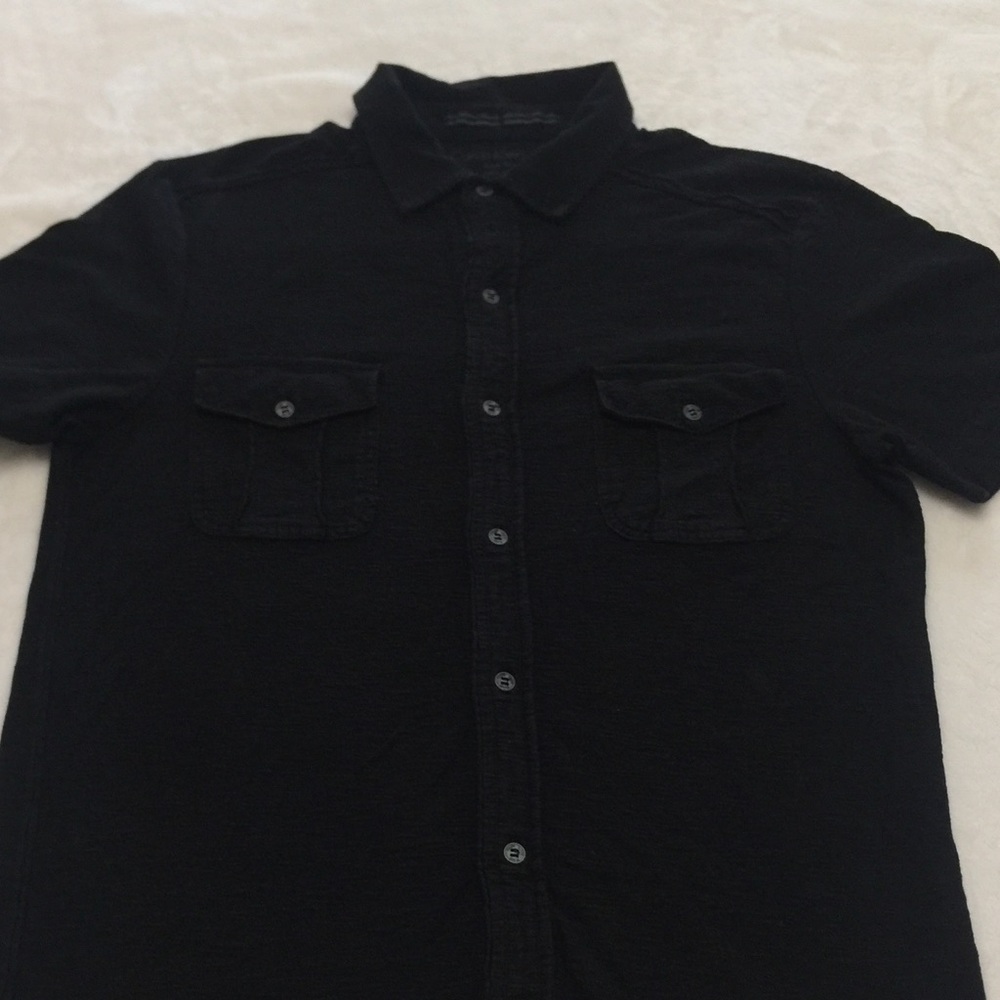 CALVIN KLEIN JEANS Casual Shirt Black, Medium